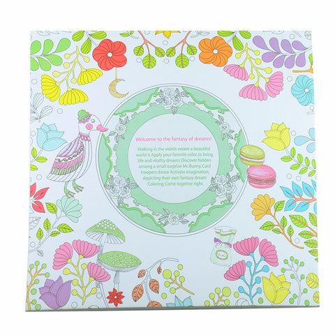 Fantasy Dream Adult Coloring Book