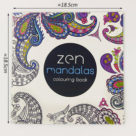 Zen Mandalas Adult Coloring Book