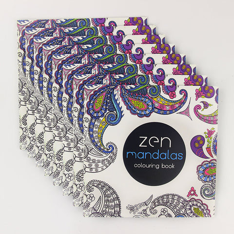 Zen Mandalas Adult Coloring Book