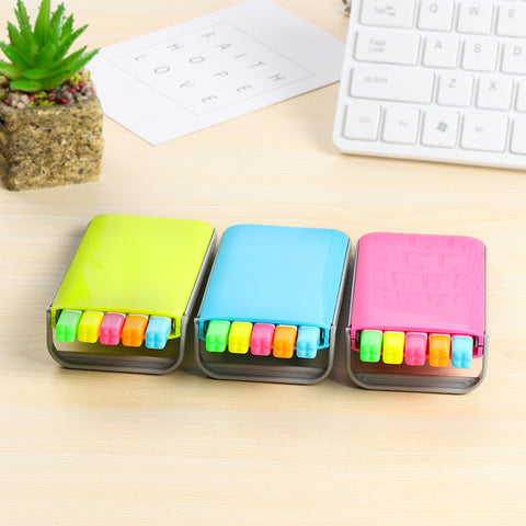 Candy Color Highlighter Pen Set