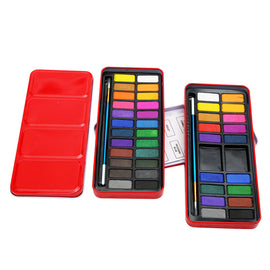 Tin Box Watercolor Paint for Adults and Kids