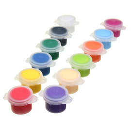 12-Color Set Acrylic Paints in Pots