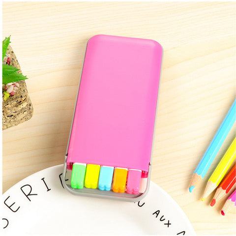 Candy Color Highlighter Pen Set